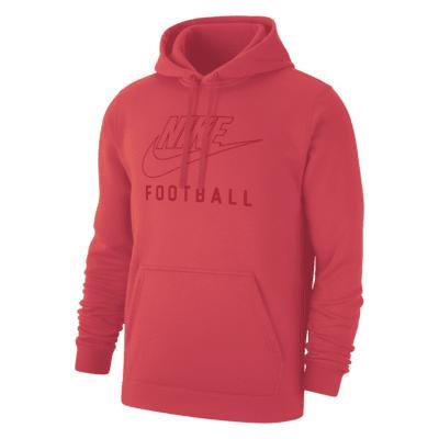 Nike Swoosh Club Fleece Men's Football Pullover Hoodie Product Image