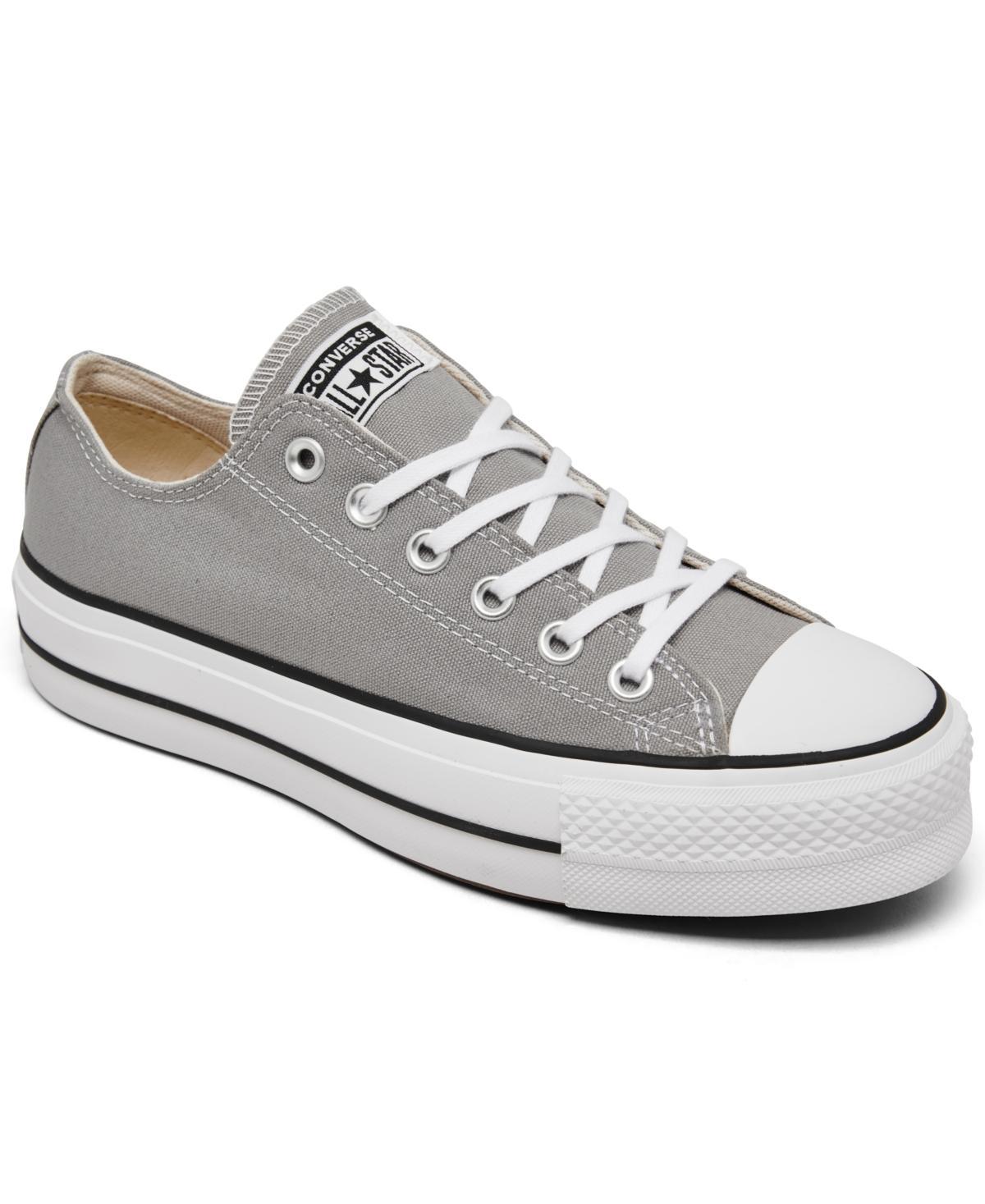 Converse Womens Chuck Taylor All Star Lift Low Top Casual Sneakers from Finish Line Product Image