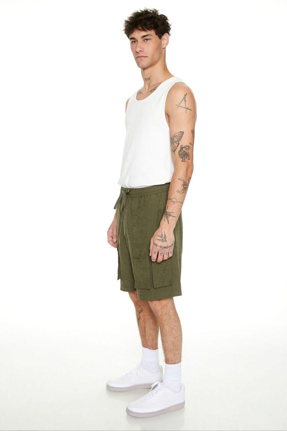 Drawstring Cargo Shorts | Forever 21 Product Image