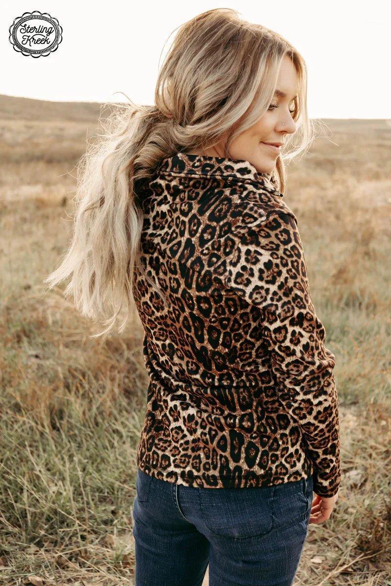 PLUS Lady in Leopard Pullover Product Image