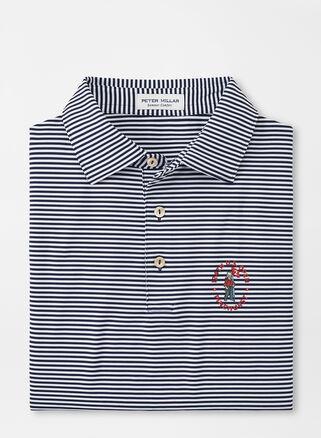 Peter Millar Mens 124th U.S. Open Hales Performance Jersey Polo | Color: Navy | Size: M Product Image