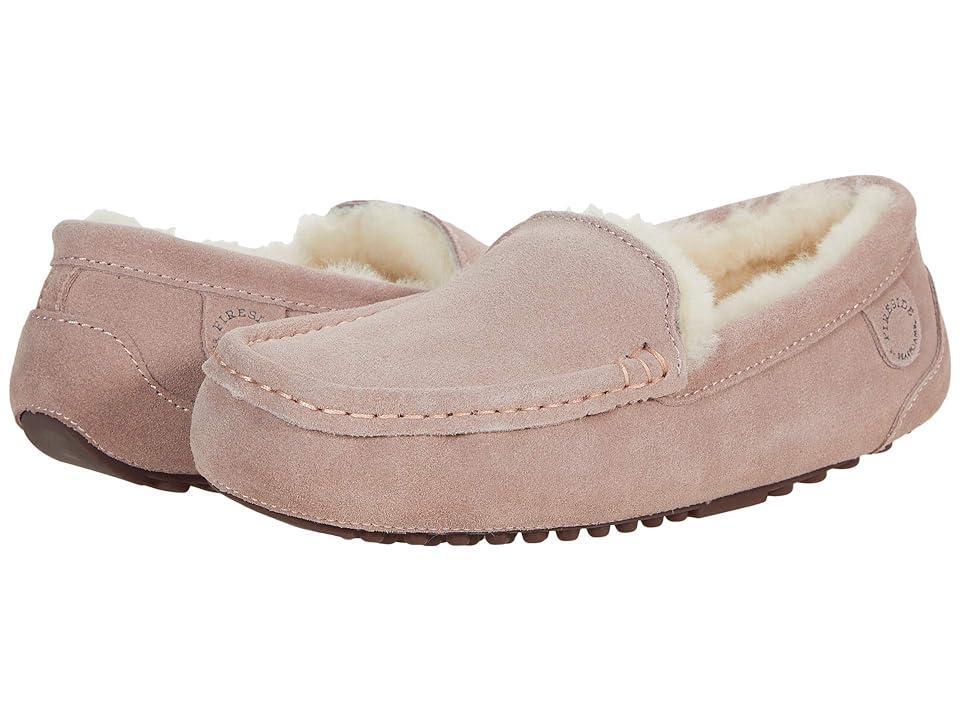 FIRESIDE by Dearfoams Mel Genuine Shearling Moccasin (Dusty ) Women's Slippers Product Image