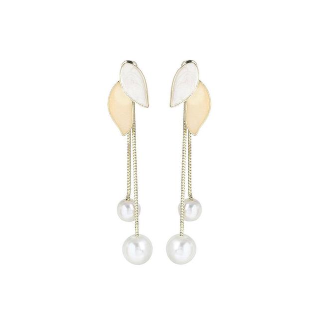 Sohi Womens Petal Drop Earrings Product Image