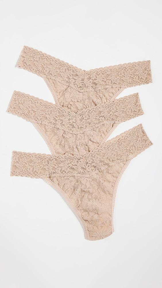 Hanky Panky Signature Lace Original Rise 3 Pack | Shopbop Product Image