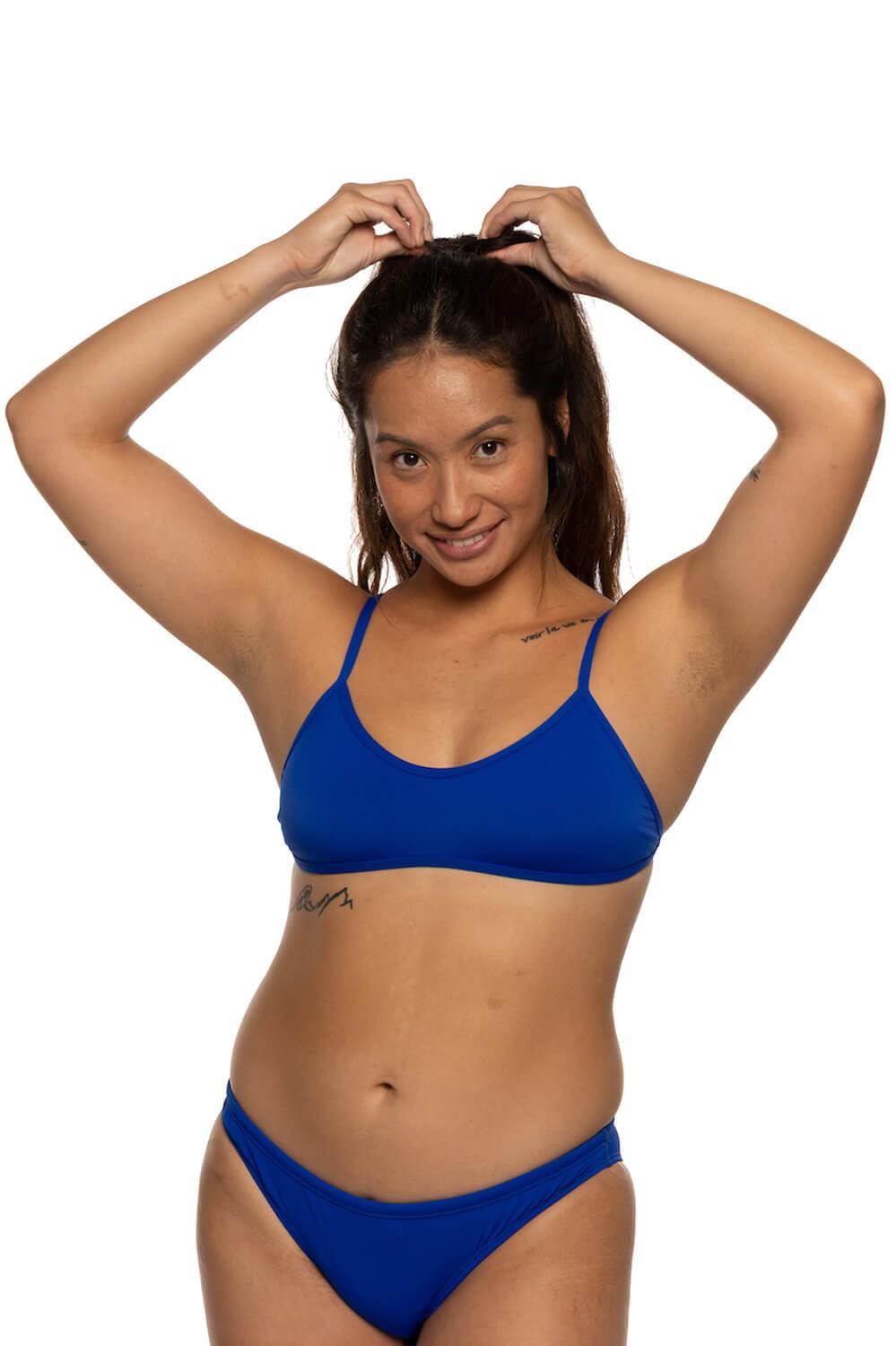 Malia Bikini Top - Blueberry Female Product Image