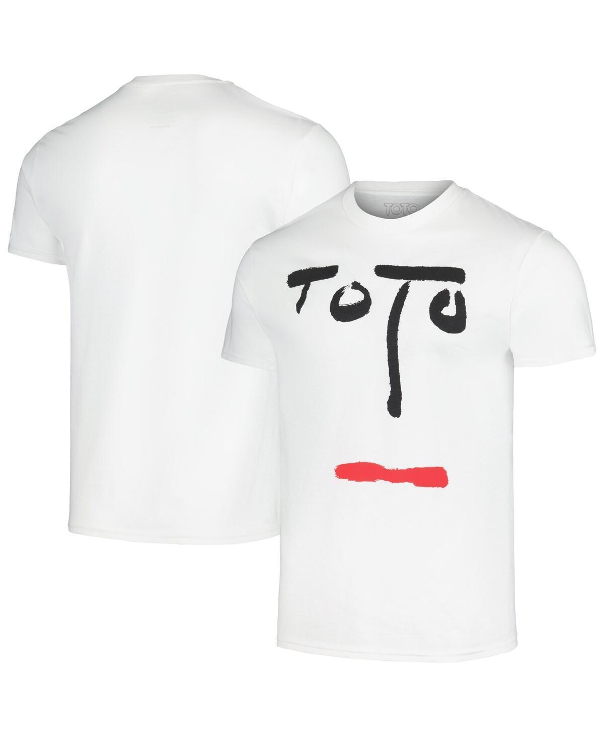 Mens Manhead Merch White Toto Turn Back Graphic T-shirt Product Image