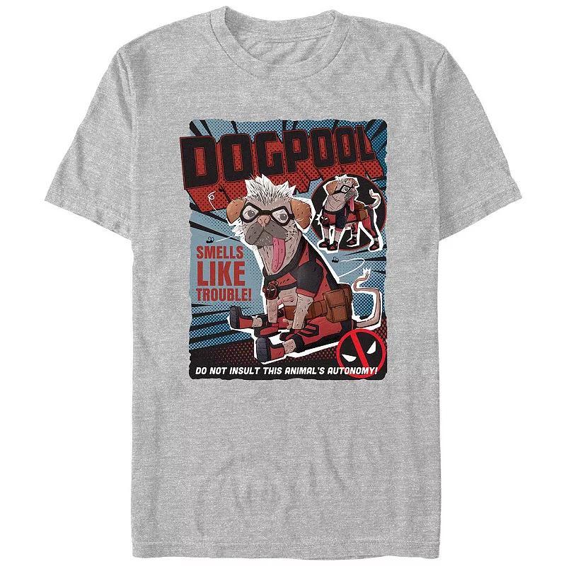 Mens Deadpool And Wolverine Dogpool Comic Book Cover Graphic Tee Product Image