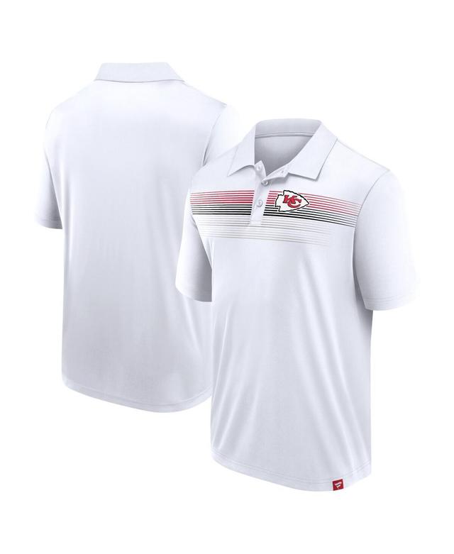 Mens Fanatics White Kansas City Chiefs Victory For Us Interlock Polo Shirt Product Image