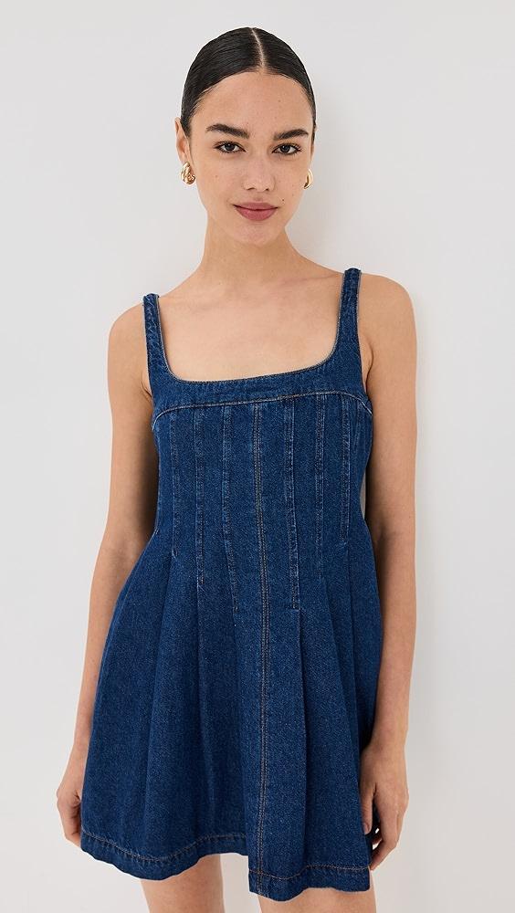 Reformation Violet Denim Mini Dress | Shopbop Product Image