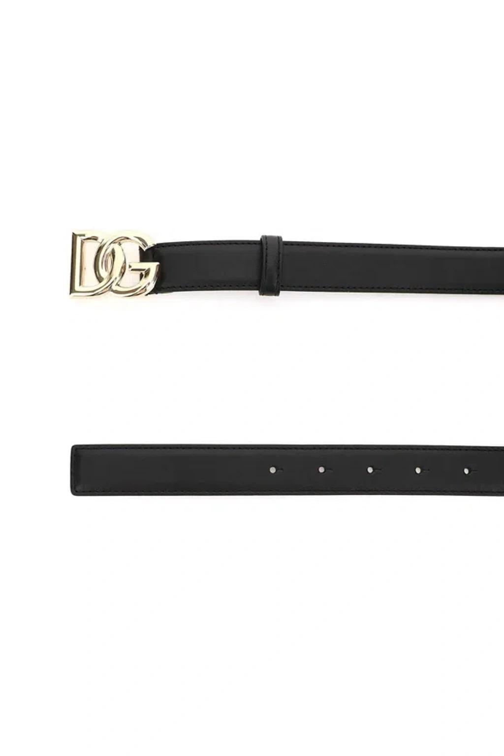 Logo Belt In Black Product Image