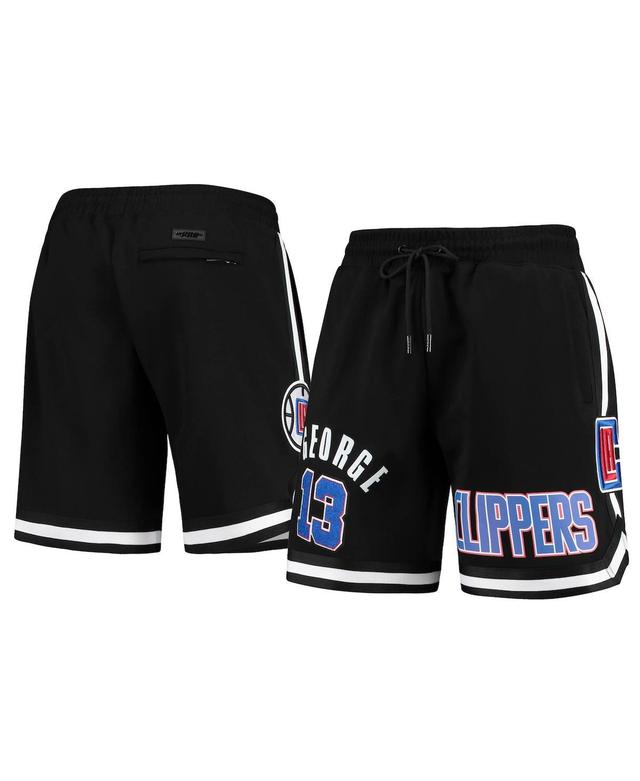 Mens Pro Standard Paul George Black La Clippers Team Player Shorts Product Image