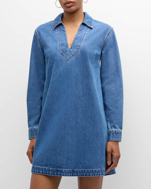 Wasta Denim Tunic Dress Product Image