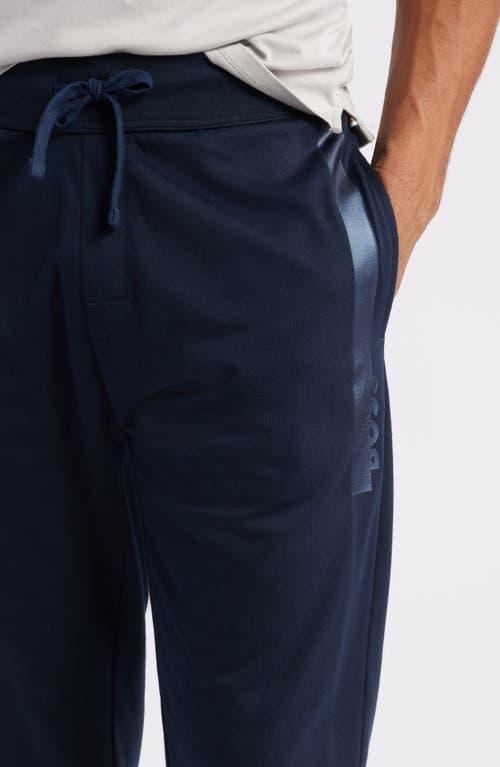 HUGO BOSS Authentic Mens Loungewear Track Pants 50521769 In Dark Blue 403 Product Image