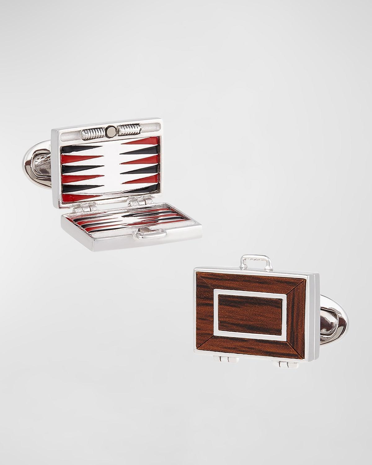 Mens Backgammon Cufflinks Product Image