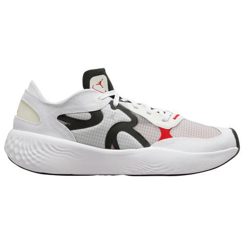 Jordan Mens Delta 3 Low - Basketball Shoes White/Red/Black Product Image