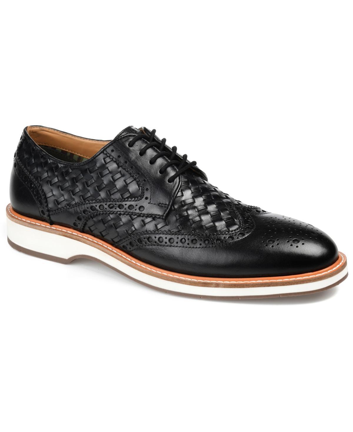 Thomas & Vine Radcliff Mens Woven Wingtip Derby Shoes Product Image