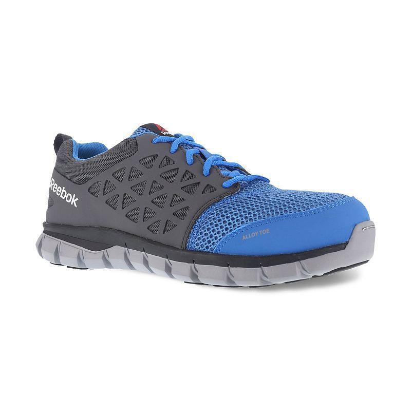 Reebok Mens Sublite Cushion EH Alloy Toe Lace Up Work Shoes - Lace St Work Boots at Academy Sports Product Image