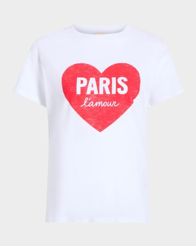 Crewneck Paris L'Amour Heart Tee Product Image