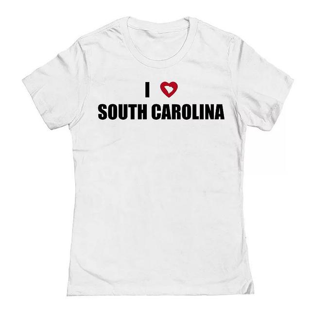 Juniors I Heart North Carolina Graphic Tee, Womens Product Image