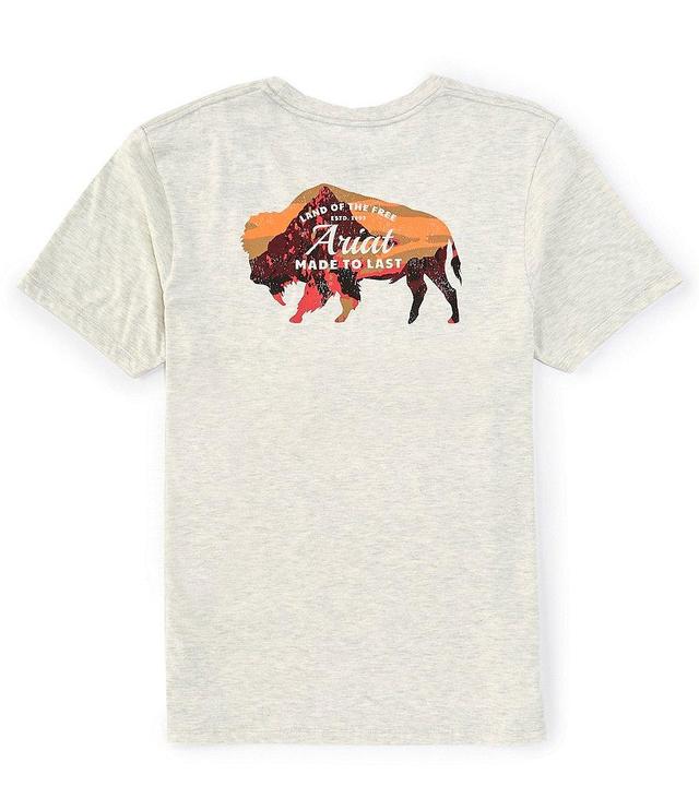 Ariat Bison Plains Short Sleeve Graphic T-Shirt Product Image