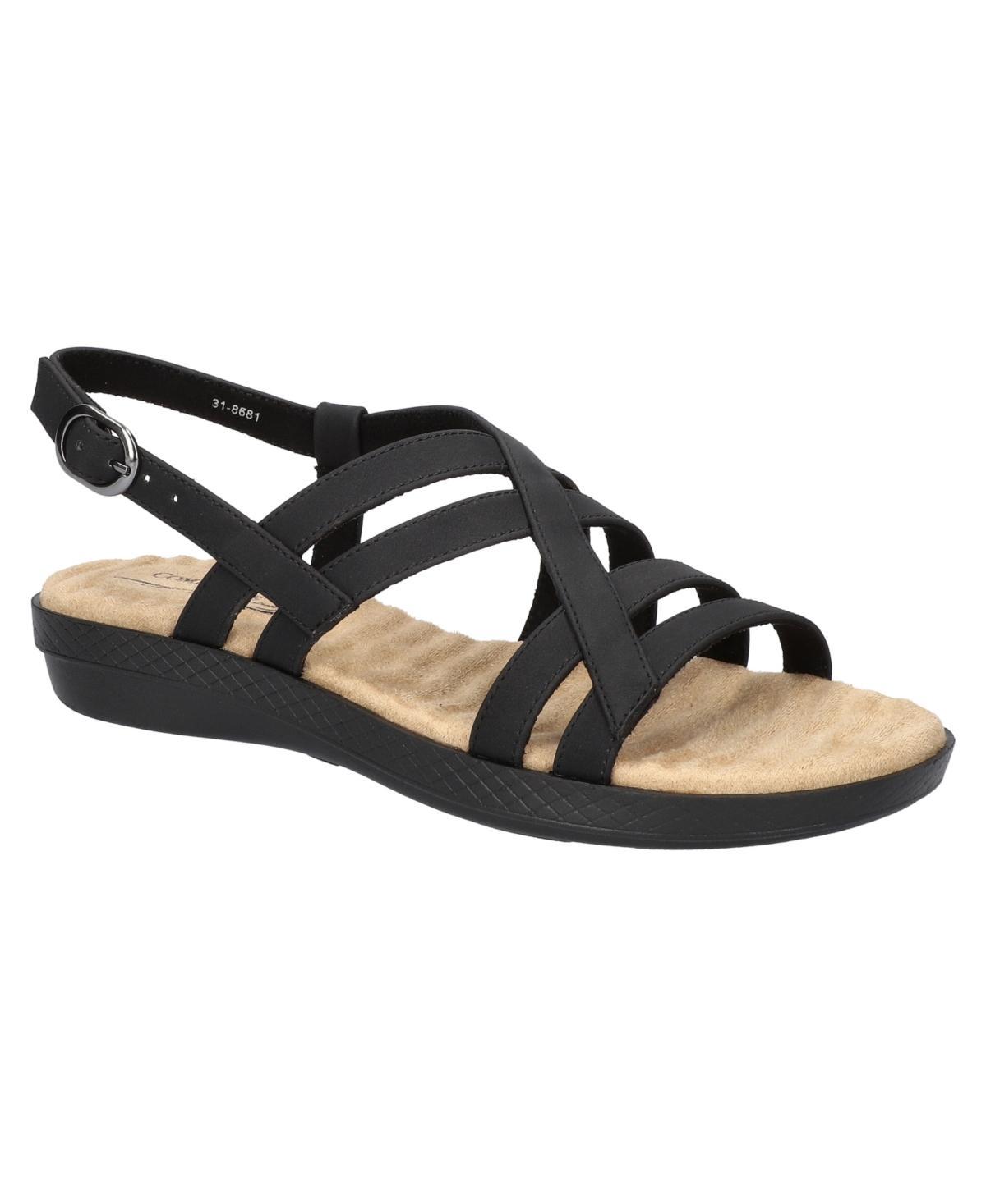 Easy Street Lobo Womens Strappy Slingback Sandals Product Image