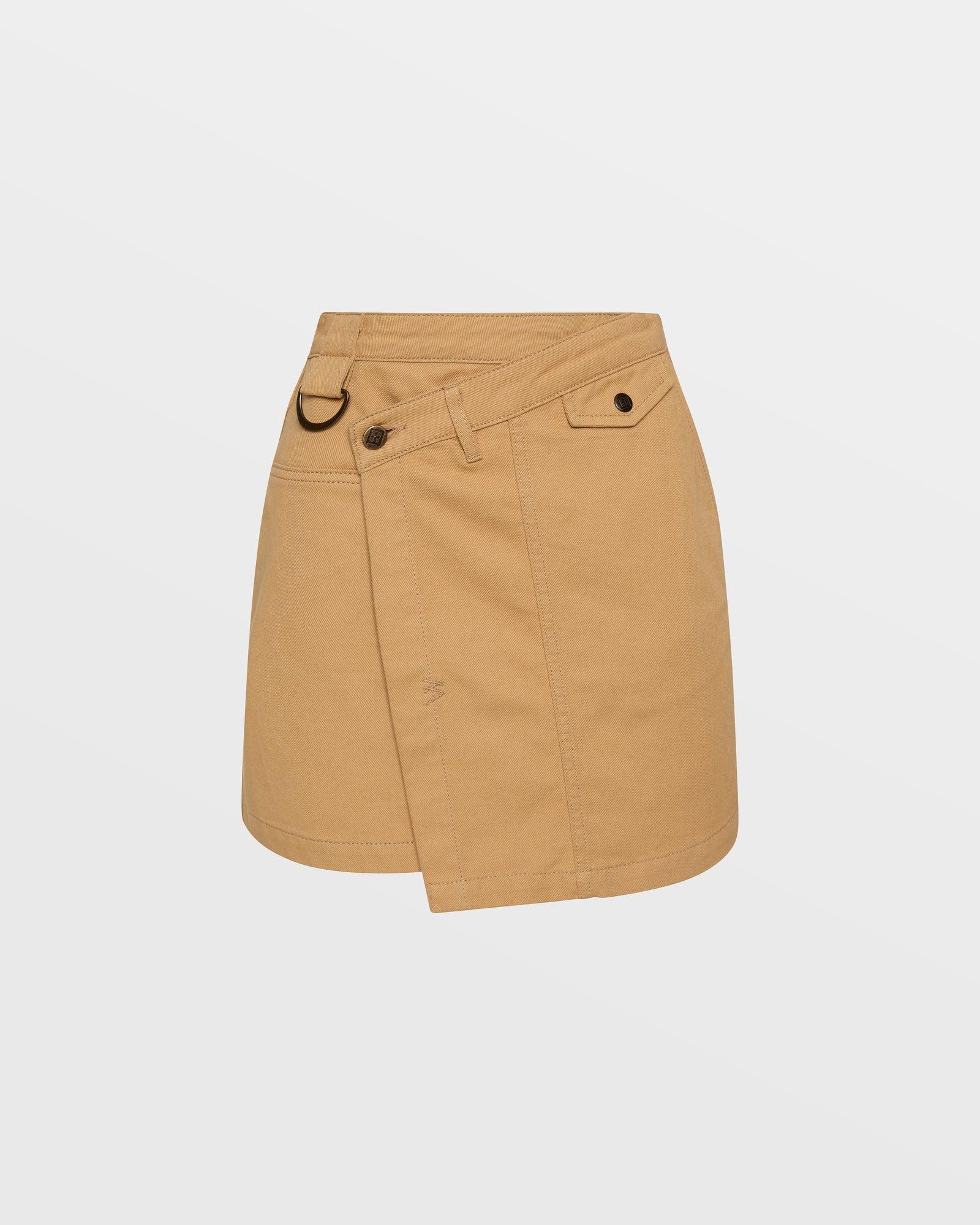 KOMMAND CARGO SKIRT CARAMEL Female Product Image