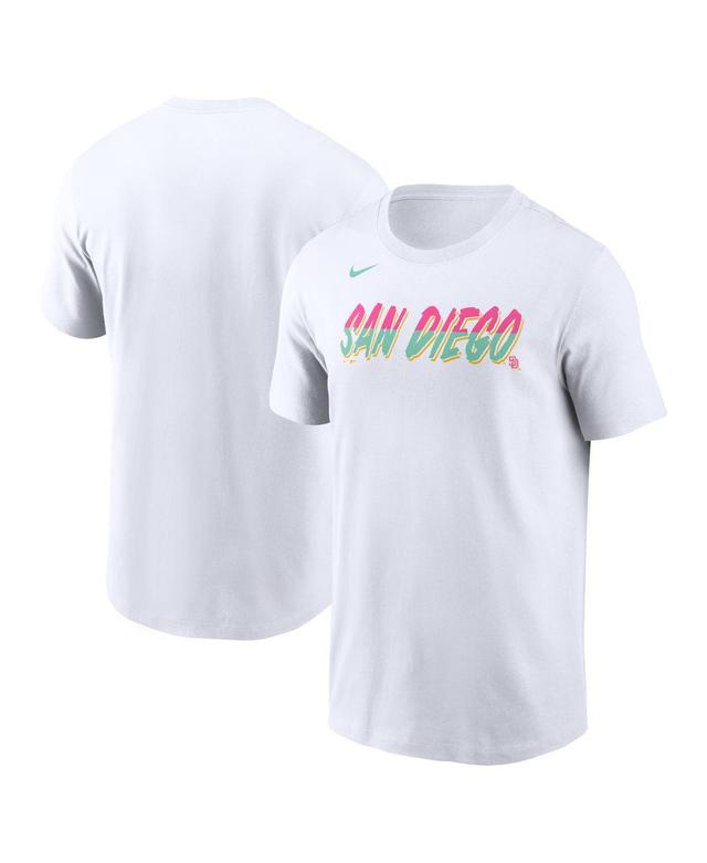 Mens Nike White San Diego Padres City Connect Wordmark T-shirt Product Image