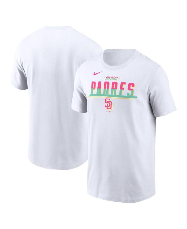 Nike Mens White San Diego Padres City Connect T-Shirt Product Image