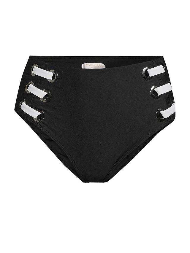 Womens Marjorie High-Waist Bikini Bottom Product Image