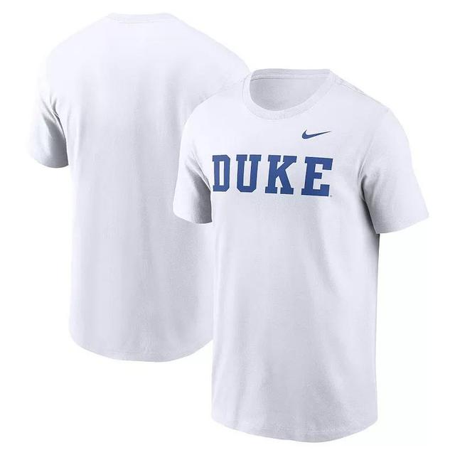 Mens Nike Duke Blue Devils Primetime Evergreen Wordmark T-Shirt Product Image