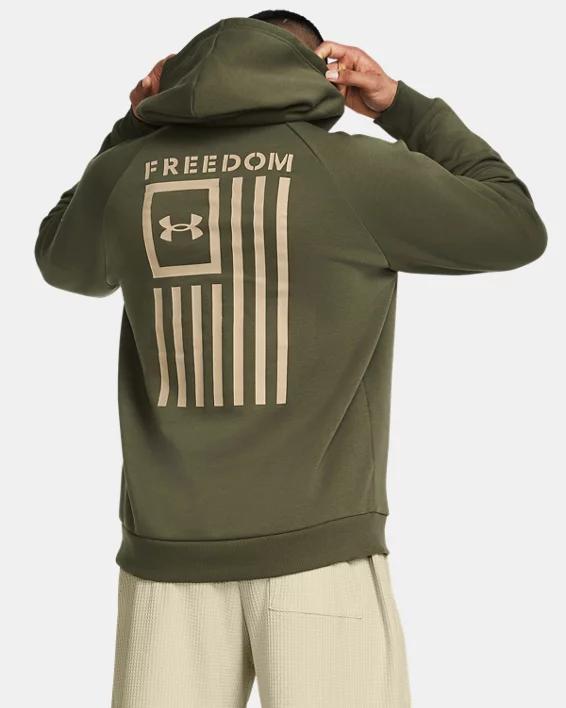 Men's UA Freedom Rival Fleece Flag Hoodie Product Image