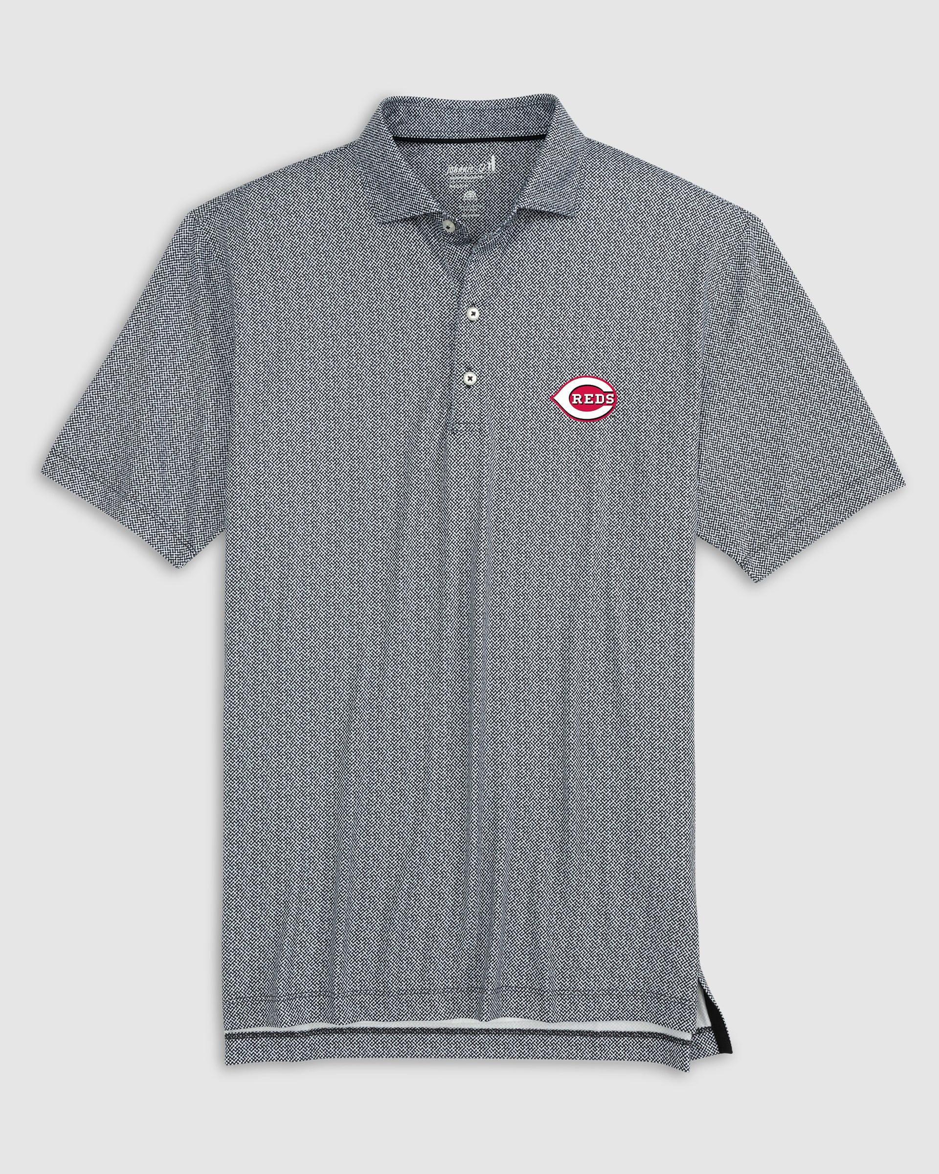 johnnie-O Cincinnati Reds Hinson Printed Jersey Performance Polo Product Image