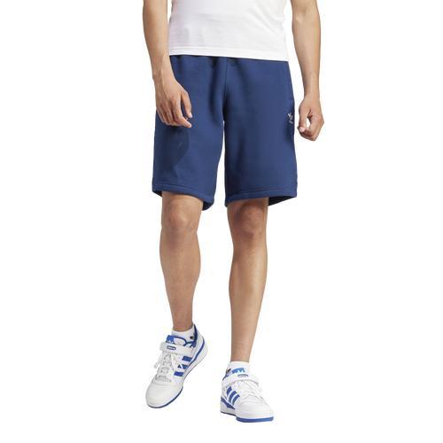 adidas Trefoil Essentials Shorts Blue XS Mens Product Image