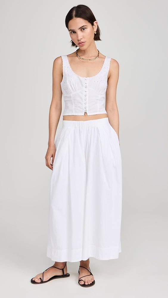 Free People Into You Eyelet Pants Set | Shopbop Product Image