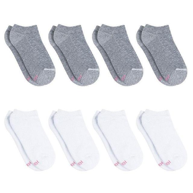 Womens Hanes Ultimate Cool Comfort 8-Pack Cushioned No-Show Socks HWUCN8 Product Image