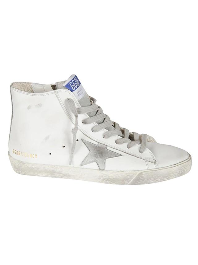 Francy Leather Sneakers In White Product Image