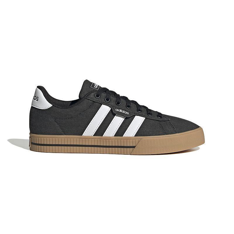 adidas Daily 3.0 (Core /White/Gum Rubber) Men's Shoes Product Image