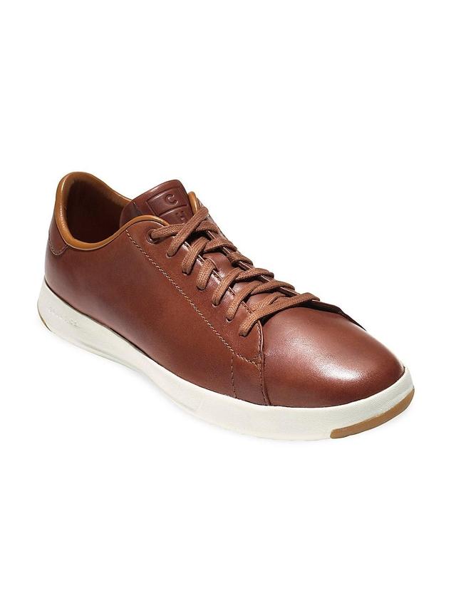 Cole Haan Mens GrandPro Leather Lace Up Sneakers Product Image