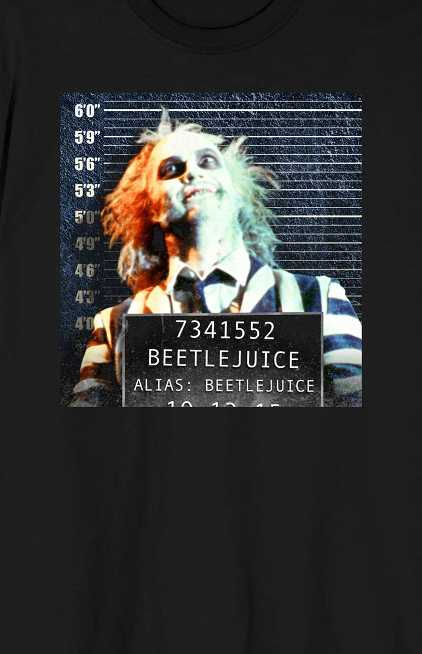 Womens Beetlejuice Wanted T-Shirt Product Image