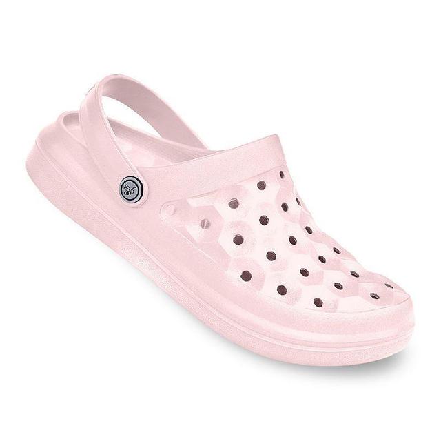 Joybees Varsity Adult Clogs, Mens Pink Product Image