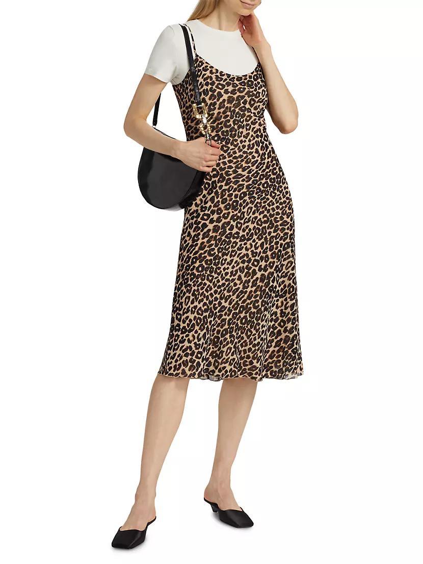 Emerick Leopard Slip Dress Product Image