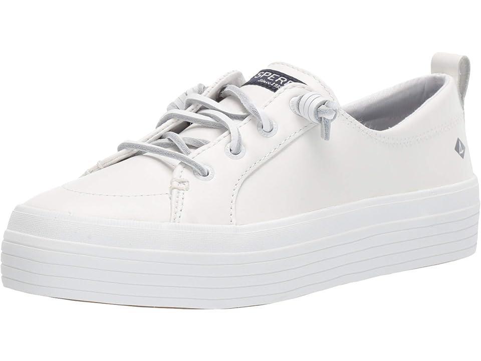 Sperry Crest Vibe Leather Platform Sneakers Product Image