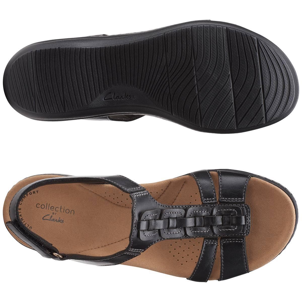 Womens Clarks(R) Laurieann Kay Strappy Sandals Product Image