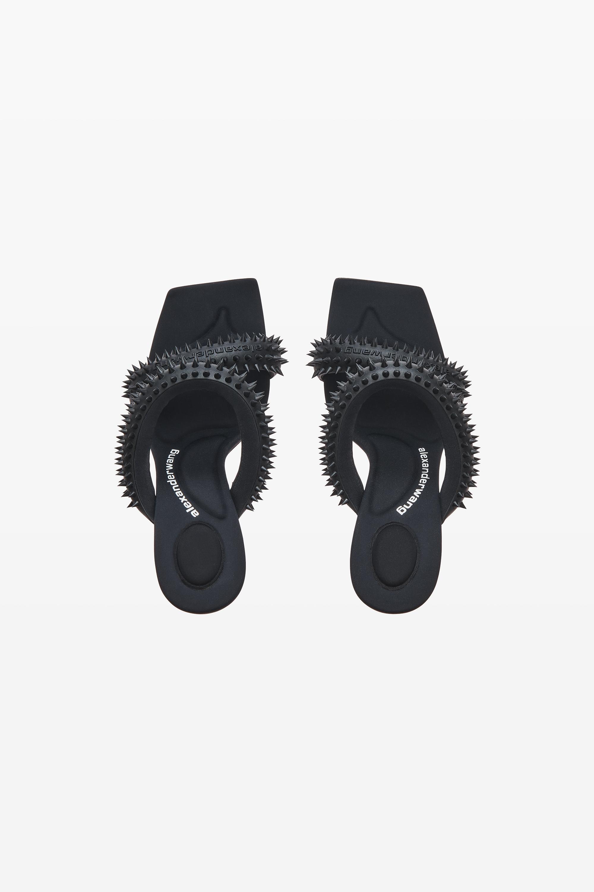 Julie 105mm Sandal In Rubberized Spikes Product Image