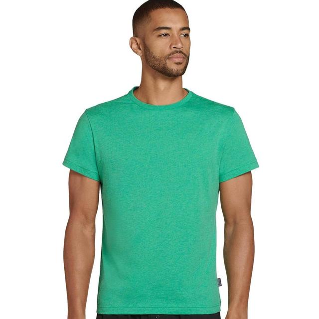 Jockey Men's 100% Cotton Sleep T-Shirt M Mint Melange Product Image