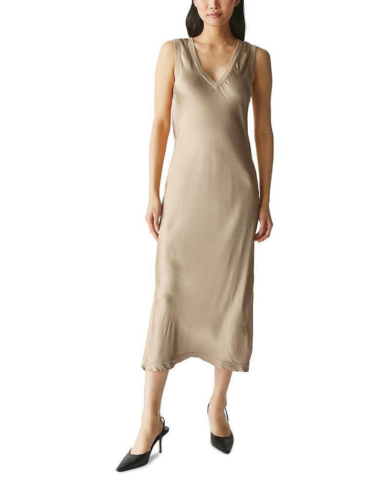 Michael Stars Randi V Neck Midi Dress Product Image