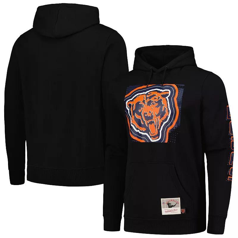 Mens Mitchell & Ness Chicago Bears Gridiron Classics Big Face 7.0 Pullover Hoodie Product Image