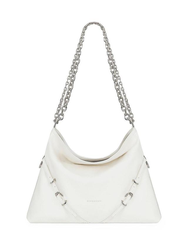 Womens Medium Voyou Chain Bag in Leather Product Image