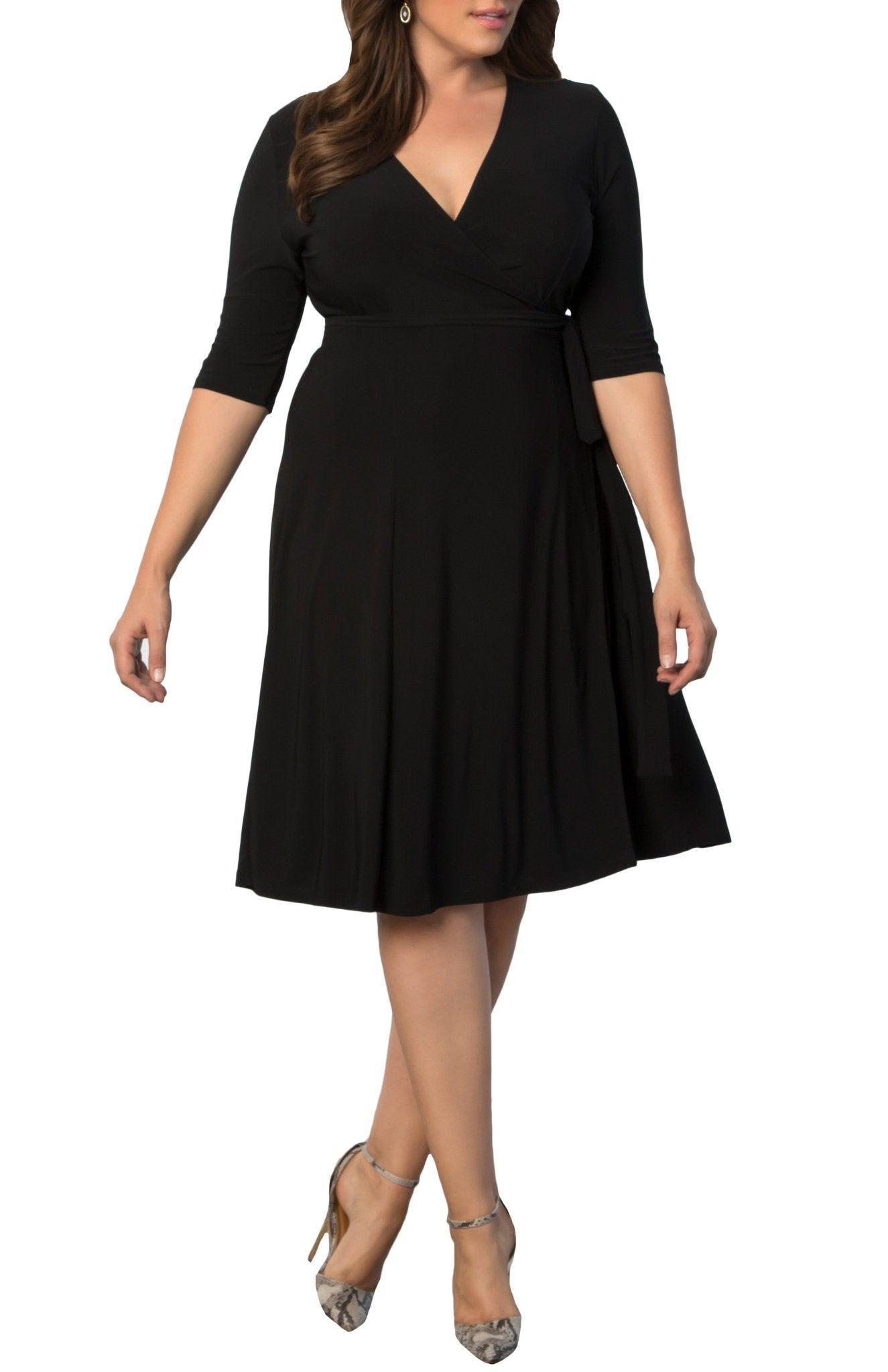 Essential Wrap Dress - Plus Product Image