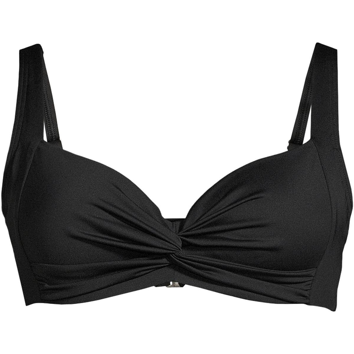 Womens Lands End Twist-Front Underwire Bikini Top Product Image